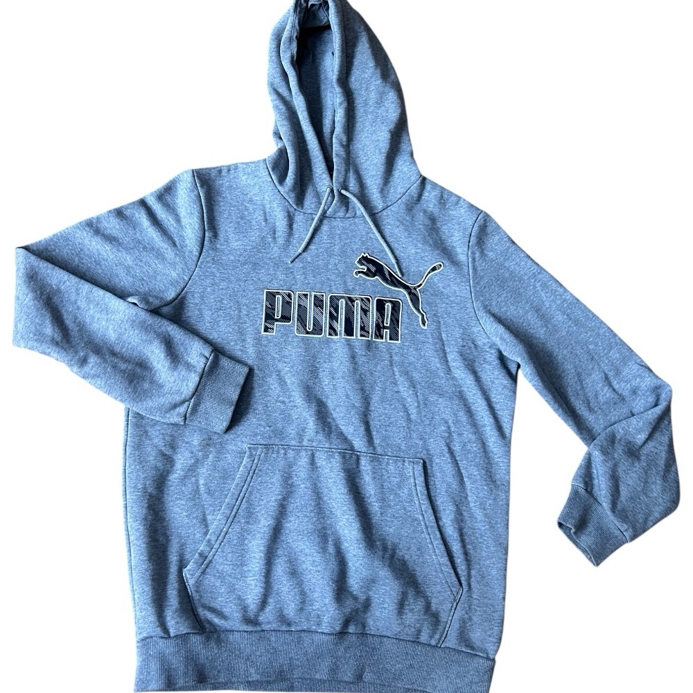 PUMA Men's Essential 2 Tone Fleece Hoodie Sz S